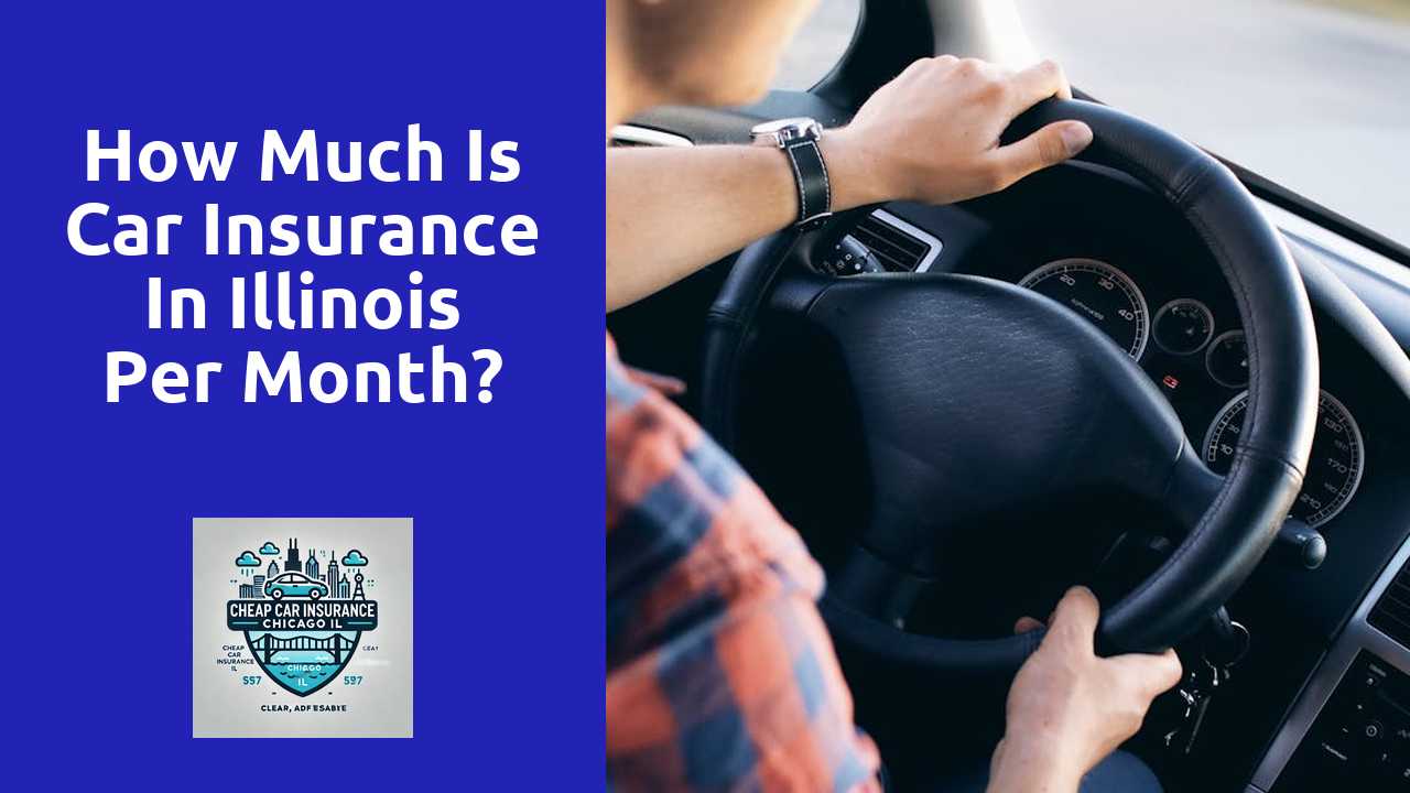 How much is car insurance in Illinois per month?